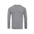 Premier PR218 férfi gombos nyakú felgombolható hosszú ujjú sztreccspóló Premier, Grey Marl-XS