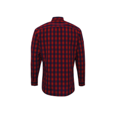 Premier PR250 'MULLIGAN' CHECK - MEN'S LONG SLEEVE COTTON SHIRT XL