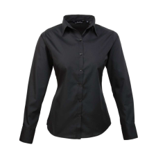Premier PR300 WOMEN&#039;S LONG SLEEVE POPLIN BLOUSE 6XL munkaruha