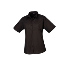 Premier PR302 WOMEN'S SHORT SLEEVE POPLIN BLOUSE 2XL