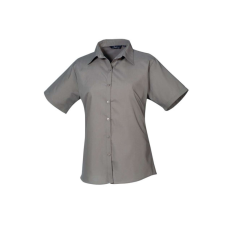 Premier PR302 WOMEN'S SHORT SLEEVE POPLIN BLOUSE 8XL