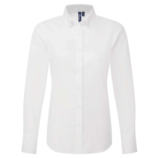 Premier PR384 SUPREME’ OXFORD WOMEN’S LONG SLEEVE SHIRT 2XL