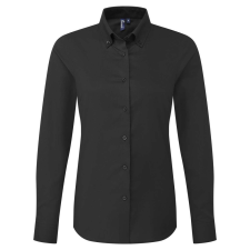 Premier PR384 SUPREME’ OXFORD WOMEN’S LONG SLEEVE SHIRT XS munkaruha