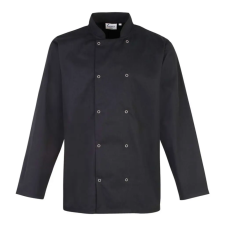 Premier PR665 CHEF'S LONG SLEEVE STUD JACKET XL munkaruha