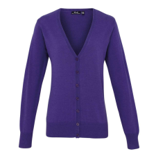 Premier PR697 WOMEN&#039;S BUTTON-THROUGH KNITTED CARDIGAN 3XL munkaruha