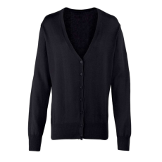 Premier PR697 WOMEN'S BUTTON-THROUGH KNITTED CARDIGAN L