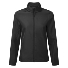 Premier PR812 karcsusított Női softshell dzseki elől végig cipzárral Premier, Black-L női dzseki, kabát