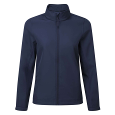 Premier PR812 karcsusított Női softshell dzseki elől végig cipzárral Premier, Navy-M