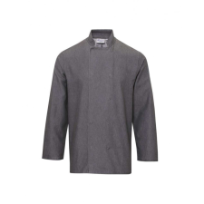 Premier Uniszex kabát Premier PR660 Chef&#039;S Denim Jacket -S, Grey Denim női dzseki, kabát