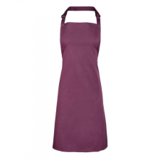 Premier Uniszex kötény Premier PR150 Colours Collection’ Bib Apron -Egy méret, Aubergine női ruházati kiegészítő