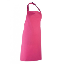 Premier Uniszex kötény Premier PR150 Colours Collection’ Bib Apron -Egy méret, Hot Pink női ruházati kiegészítő