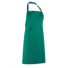 Premier Uniszex kötény Premier PR150 Colours Collection’ Bib Apron -Egy méret, Kelly Green női ruházati kiegészítő