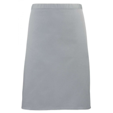 Premier Uniszex kötény Premier PR151 Colours Collection’ Mid Length Apron -Egy méret, Silver