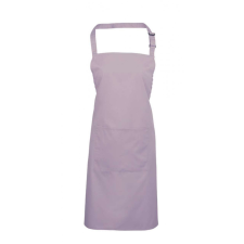 Premier Uniszex kötény Premier PR154 ‘Colours’ Bib Apron With pocket -Egy méret, Lilac női ruházati kiegészítő