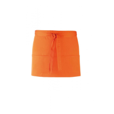 Premier Uniszex kötény Premier PR155 Colours Collection’ Three pocket Apron -Egy méret, Orange