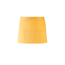 Premier Uniszex kötény Premier PR155 Colours Collection’ Three pocket Apron -Egy méret, Sunflower női ruházati kiegészítő