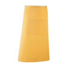 Premier Uniszex kötény Premier PR158 Colours Collection’ Bar Apron With pocket -Egy méret, Sunflower női ruházati kiegészítő