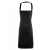 Premier Uniszex kötény Premier PR165 Essential' Bib Apron -Egy méret, Black