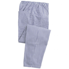Premier Uniszex nadrág Premier PR552 Chef&#039;S pull-On Trousers -XS, Navy/White Check női nadrág