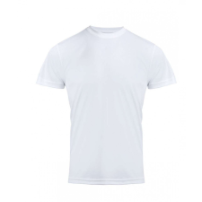 Premier Uniszex póló Premier PR649 Coolchecker Chef’S T-Shirt (Mesh Back) -L, White férfi póló