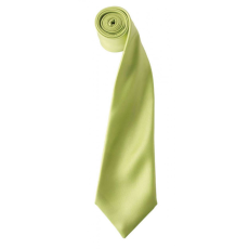 Premier Uniszex Premier PR750 Colours Collection' Satin Tie -Egy méret, Oasis Green