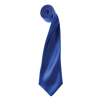 Premier Uniszex Premier PR750 Colours Collection' Satin Tie -Egy méret, Royal