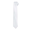 Premier Uniszex Premier PR793 Slim Tie -Egy méret, White