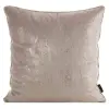  Prémium bársony díszpárna huzat beige-arany fényű textúrával – elegáns luxus dekor párna, párnabelsővel 45x45cm