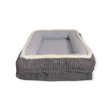  Prémium bordázott kutyafekhely szállítóbox, fekhely kutyáknak