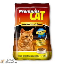 Prémium Cat Száraz Szárnyas 1kg macskaeledel