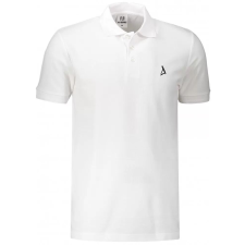 Prémium férfi póló gallérral ALTISPORT ALM002203 FEHÉR méret: 4XL férfi póló