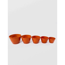Prémium Mercaton® virágcserepek, Műanyag, Barna, 14x10 cm kerti tárolás