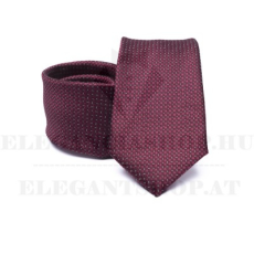  Prémium nyakkendő - Bordó aprómintás