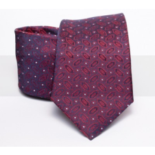  Prémium nyakkendő -  Bordó mintás nyakkendő