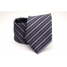  Prémium nyakkendő - Lila-fekete csíkos nyakkendő