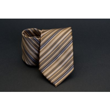  Prémium nyakkendő - Mustár csíkos nyakkendő