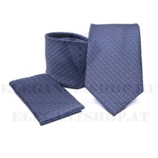  Prémium nyakkendő szett - Kék aprómintás