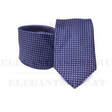  Prémium selyem nyakkendő - Kék aprókockás