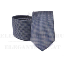  Prémium selyem nyakkendő - Kékesszürke aprómintás nyakkendő