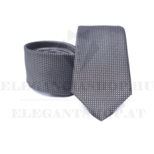  Prémium selyem nyakkendő - Szürke aprópöttyös nyakkendő