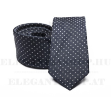  Prémium slim nyakkendő - Kék pöttyös nyakkendő