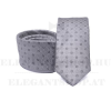  Prémium slim nyakkendő -  Szürke kockás