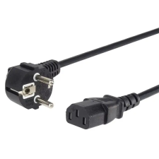 PremiumCord 230V IEC Táp Fekete 1m KPSP1 kábel és adapter