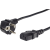 PremiumCord 230V PC 2 m fekete