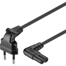 PremiumCord 230V Piskóta Táp Fekete 2m kpspm2-90 (kpspm2-90) kábel és adapter