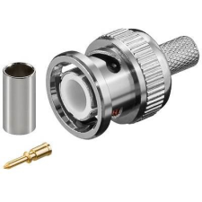PremiumCord BNC RG 59 / U csatlakozó aranyozott tűvel kábel és adapter