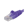 PremiumCord CAT6 Patch Kábel 0.5m - Lila (SP6UTP005V)