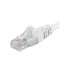 PremiumCord CAT6 Patch Kábel 3m - Fehér (SP6UTP030W) kábel és adapter