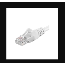 PremiumCord CAT6 Patch kábel 7m - Fehér kábel és adapter