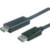 PremiumCord DisplayPort 1.2/1.2a HDMI 2.0 Átalakító Fekete 2m kportadk04-02 (kportadk04-02)